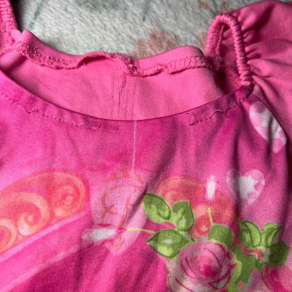 Disney Princess Pink Nightgown Dress - Size Kids 5 - Picture 5 of 8